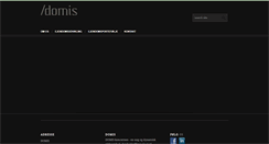 Desktop Screenshot of domis.dk